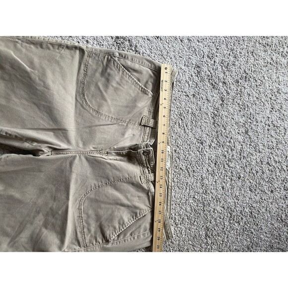 Torrid 22 KhakiDenim Shorts Womens 22 Cotton Blend Casual Hiking - Picture 9 of 10